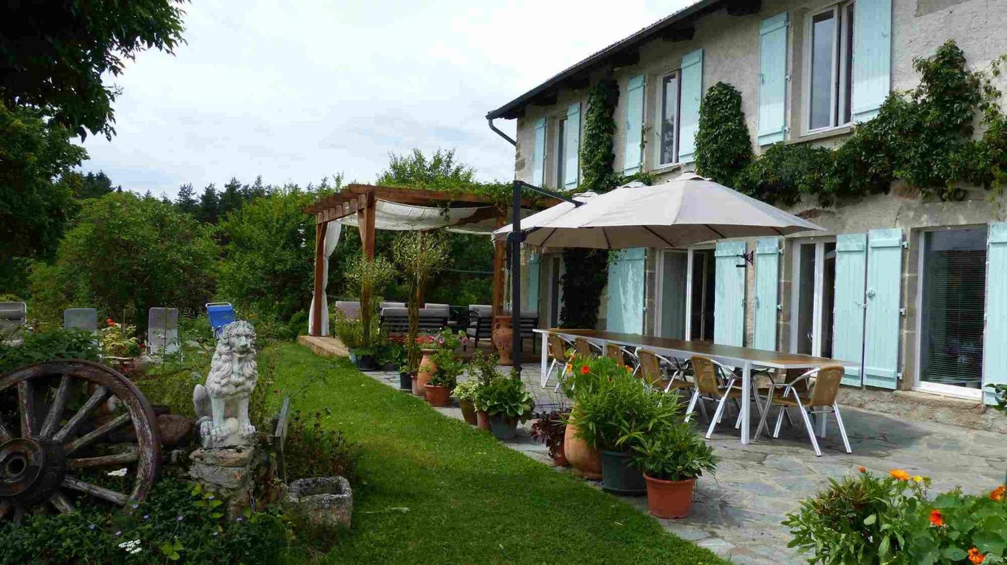 La Ferme Du Garnasson Hotel Doranges Exterior foto